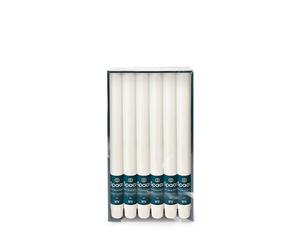 Spaas Blanco 12 x 12 Velas rústicas sin Perfume para el hogar, ± 8 Horas, Color, Cera de parafina, D 21 mm x H 250 mm