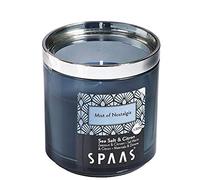 Spaas Vela perfumada en Vidrio Modular, ± 30 Horas, Niebla de Nostalgia