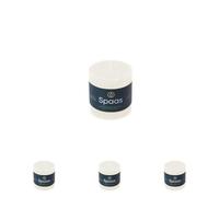 Spaas Vela pilar rústica 70/70 mm 25 h, blanco (Paquete de 4)