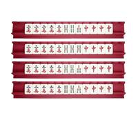 Spacciatori Mahjong * 4 | Antiscivolo, Robusto E Molto Leggero - Porta Tessere Majiang - Per Donne, Adulti E Madri, Famiglia, Casa, Riunioni Informali, , Vacanze, Viaggi, Campeggio E Pic