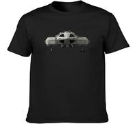 Space 1999 Eagle Retro TV Show Film 90S 80S Spaceship Men's T-Shirt Unisex tee Black XL