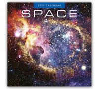 Space 2025 Square Wall Calendar