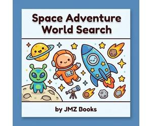 Space Advanture Word Search: Kids Words search Puzzle, Word Search Puzzles, Kids books, Activity Book