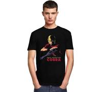 Space Adventure Cobra T Shirt Men Cotton Japanese T-Shirt O-Neck Short Sleeve 80s Manga tee Tshirt Clothing Gift Black