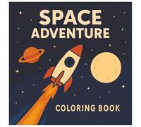 Space Adventure Coloring Book (Bold & Easy Coloring Fun)