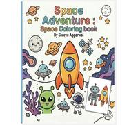 Space adventure: space Coloring book