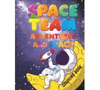 Space Adventures: Fun and Easy Space Coloring Book for Kids Ages 3-8 (Little Adventures Series)