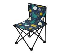Space Aliens Cats - Sillas plegables de campamento para adultos, resistentes, ligeras, plegables, bolsa de transporte incluida