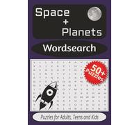 Space and Planets Wordsearch: Word searches with Easy to Read Print about Space, Planets, Universe, and more ┃Book6x9 inches, 110 pages┃50+ ... Grandparents, school, Mom, Dad and kids