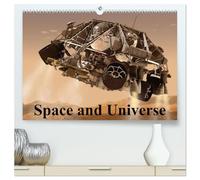 Space and Universe (High Quality Premium Wall Calendar 2026 DIN A2 landscape),CALVENDO 12 Month Wall Calendar: Interesting pictures from space