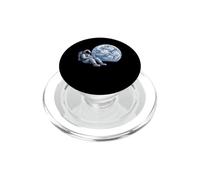 Space Astronaut On The Moon Drinking Coffee PopSockets PopGrip para MagSafe