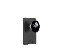 Space Astronaut On The Moon Drinking Coffee PopSockets PopWallet para MagSafe