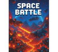 Space Battle - Grid Notebook: A Sci-Fi Pixel Notebook for Drawing, Planning, RPG Maps & School Notes