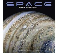 Space Calendar 2025 Square Space Wall Calendar - 16 Month