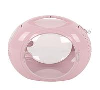 Space Capsule Pet Backpack Carrier | Double Door Secure - Escape Design for Cats & Small Dogs | Breathable Bubble Backpack for Travel/Hiking/Outdoor (Minimalist Space Cat Bag [Pink])