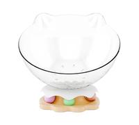 Space Capsulee - Cama para gatos - interactivo para gatos, giratorio con rueda de juego | Cama elevada para dormir para cachorros con base antideslizante, ejercicio calmante y