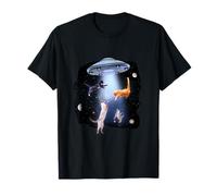 Space Cat - Divertidos Gatos Espaciales Galácticos OVNIs Camiseta