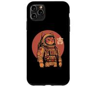 Space Cat Good Luck Japonés 1950 Retro Estética Kawaii Carcasa para iPhone 11 Pro Max