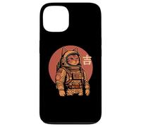 Space Cat Good Luck Japonés 1950 Retro Estética Kawaii Carcasa para iPhone 13