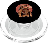 Space Cat Good Luck Japonés 1950 Retro Estética Kawaii PopSockets PopGrip para MagSafe