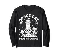 Space Cat On Mushrooms Cosmic Journey Manga Larga