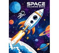 Space Coloring Book: 50 Cosmic Designs for All Ages