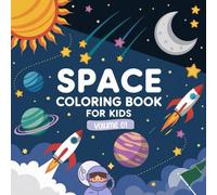 Space Coloring Book For Children - Explore the Stars and Planets with Fun and Imagination! (Easy Coloring)