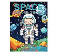Space Coloring Book for Kids Ages 4-8: Fun & Creative Activities