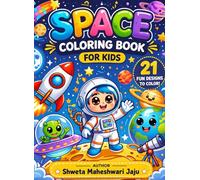 Space colouring book