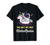 Space Cowboy Astronaut Rodeo This Ain't My First Meteorodeo Camiseta