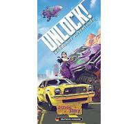 Space Cowboys Asmodee, Unlock! Action Story, Juego Familiar, Juego de Puzzles, 1-6 Jugadores, a Partir de 10 años, 60 Minutos, alemán