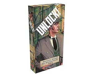 Space Cowboys, ¡Desbloquea! Sherlock Holmes: The Scarlet Thread, Juego Familiar, Juego de Rompecabezas, 1-6 Jugadores, a Partir de 10 años, más de 60 Minutos, alemán