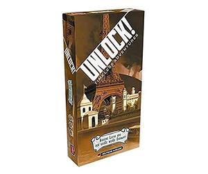 Space Cowboys, ¡Desbloquear! - Arsène Lupin y el Gran Diamante Blanco, Juego Familiar, Juego de Rompecabezas, 1-6 Jugadores, a Partir de 10 años, más de 60 Minutos, alemán