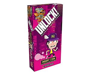 Space Cowboys, Unlock! - Insert Coin, Juego Familiar, Rompecabezas, 1-6 Jugadores, a Partir de 10 años, 60 Minutos en alemán