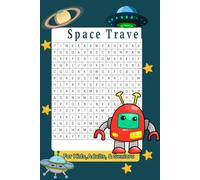 Space Crossword Puzzle Book: 30 Galactic Puzzles Across 60 Pages - A Fun Brain-Boosting Adventure Through Planets, Stars, Astronauts, and the Wonders of the Universe