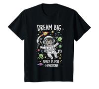 Space Dream Big Kids Design Alien Adventure Space Kids Camiseta