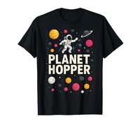 Space Explorer Planet Hopper Astronomy - Galaxia para hombre Camiseta