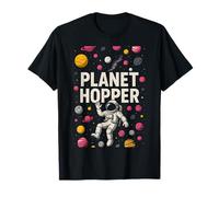 Space Explorer Planet Hopper Astronomy - Galaxia para hombre Camiseta