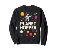 Space Explorer Planet Hopper Astronomy - Galaxia para hombre Sudadera