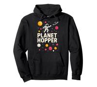 Space Explorer Planet Hopper Astronomy - Galaxia para hombre Sudadera con Capucha
