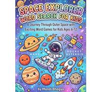 Space Explorer Word Search for Kids
