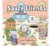Space Friends: Simple & Cute Easy to Hard Coloring Book