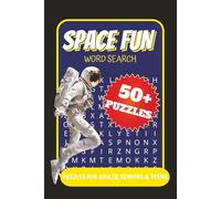 Space Fun Word Search Puzzle Book: Word search puzzle book about rockets, planets, spaceships & more. | 6x9 inches, 110 pages | 50+ Puzzles