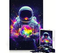 Space Galaxy - Mundo del Viajero Cósmico Rompecabezas de 1000 Piezas para Adolescentes Juguete de lógica Fina Divertido y Relajante Decoración de Pared con Bordes limpios (38x52cm)