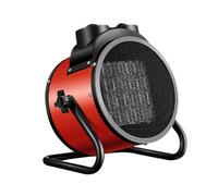 Space Heater - 2000-3000W 21 * 18.5 * 16.5 cm | Fast PTC Ceramic Heating Fan | Portable Room Heater With Metal Anti Scald Cover For Indoor Outdoor Desk Office Bedroom Garage Tent Floor Camping