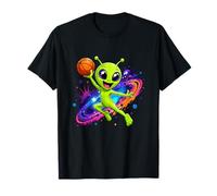 Space Hoops Alien Basketball Galaxy Fun Kids Camiseta