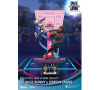 Space Jam 2 Bugs Bunny + Lebron James D-Stage Figura Estatua PVC BEAST KINGDOM