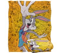 Space Jam 2 Bugs Jumping Officially Licensed Silky Touch Super Soft Throw Blanket 152 x 127 cm