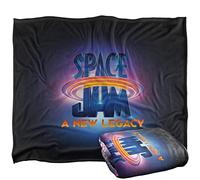 Space Jam 2 Space Jam Movie Logo Officially Licensed Silky Touch Super Soft Throw Blanket 152 x 127 cm