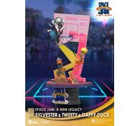 Space Jam 2 Sylvester/ Twetty/ Duffy Duck D-Stage PVC Figura Statue